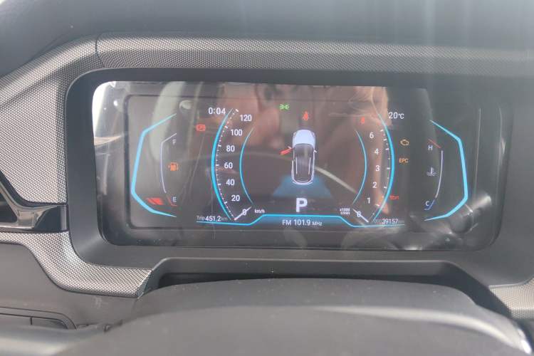 Used Cowin Xuanjie 2024 1.5L CVT Comfort Edition Odometer Close Up