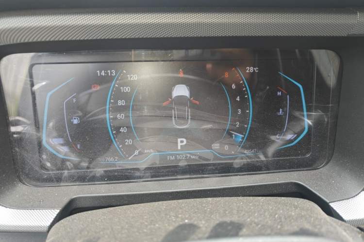 Used Cowin Xuanjie 2024 1.5L CVT Luxury Edition Odometer Close Up