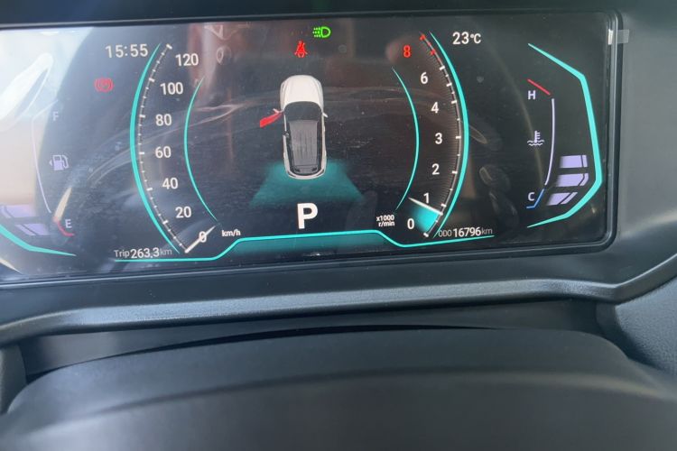 Used Cowin Xuanjie Pro 2021 1.5T CVT Jinghao Edition Odometer Close Up