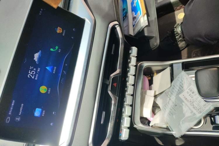 Used Cowin Xuanjie Pro 2021 1.5T CVT Jingzun Edition Audio And AC Panel