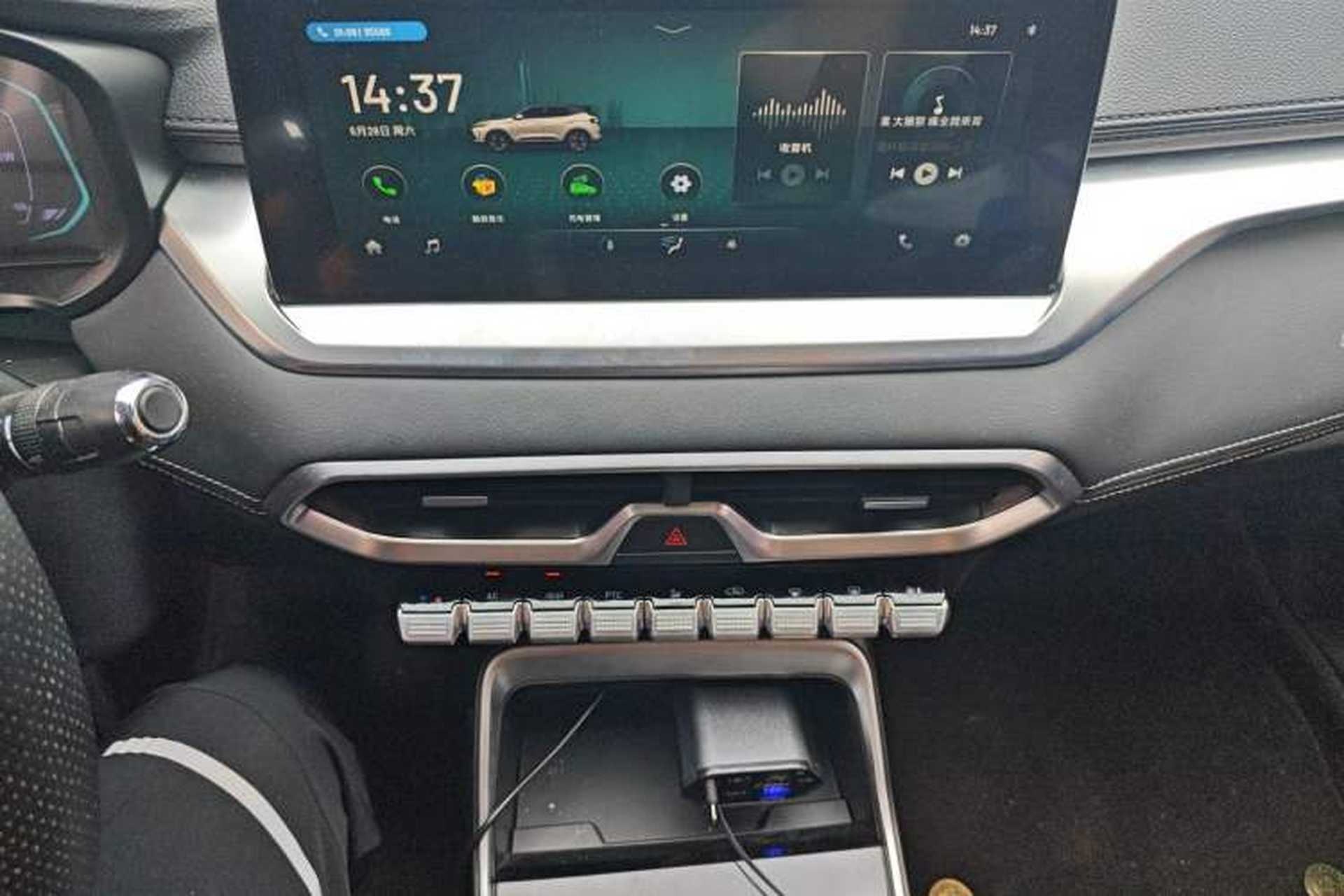 Used Cowin Xuanjie Pro EV 2022 401 km Enjoyment Version Audio And AC Panel