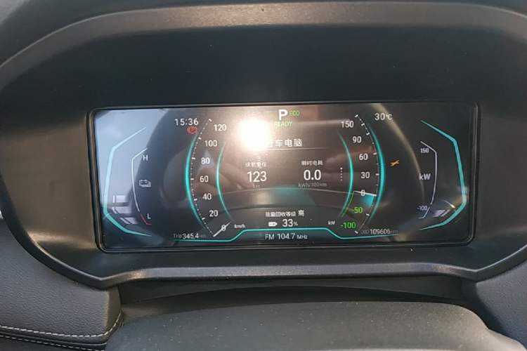 Used Cowin Xuanjie Pro EV 2022 401 km Enjoyment Version Instrument Cluster