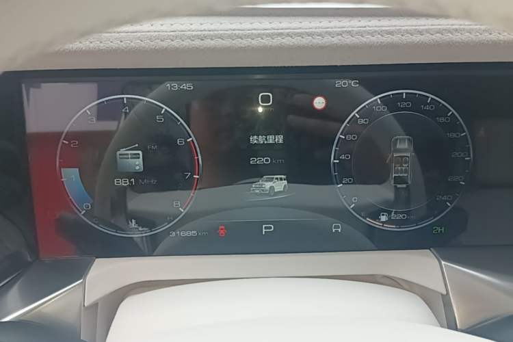 Used Cyberspace Tank 300 2021 2.0T Cyber Tank Instrument Cluster