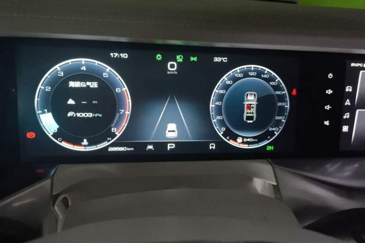 Used Cyberspace Tank 300 2021 2.0T Cyber Tank Instrument Cluster