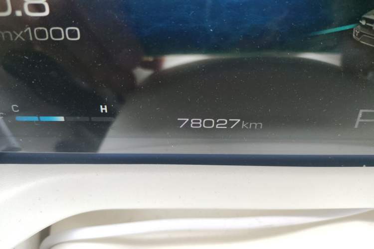 Used Cyberspace Tank 300 2021 2.0T Cyber Tank Odometer Close Up