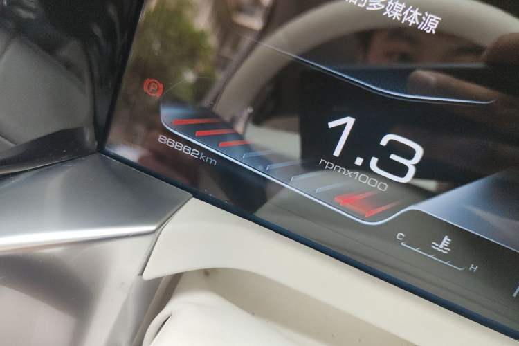 Used Cyberspace Tank 300 2021 2.0T Cyber Tank Odometer Close Up