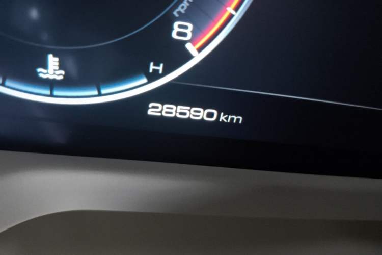 Used Cyberspace Tank 300 2021 2.0T Cyber Tank Odometer Close Up