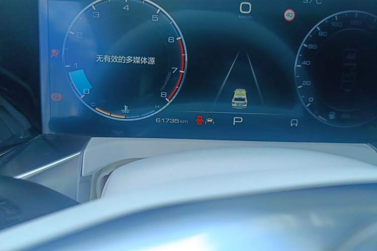 Used Cyberspace Tank 300 2021 2.0T Cyber Tank Odometer Close Up
