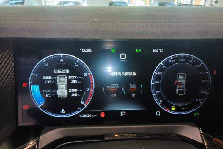 Used Cyberspace Tank 300 2023 2.0T Cyber Knight Instrument Cluster
