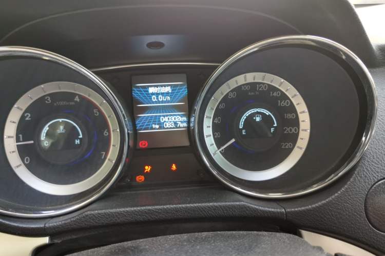 Used Dayun Pickup 2020 2.0T Diesel 4x4 Manual Elite Version Long Wheelbase 4F20TC Odometer Close Up