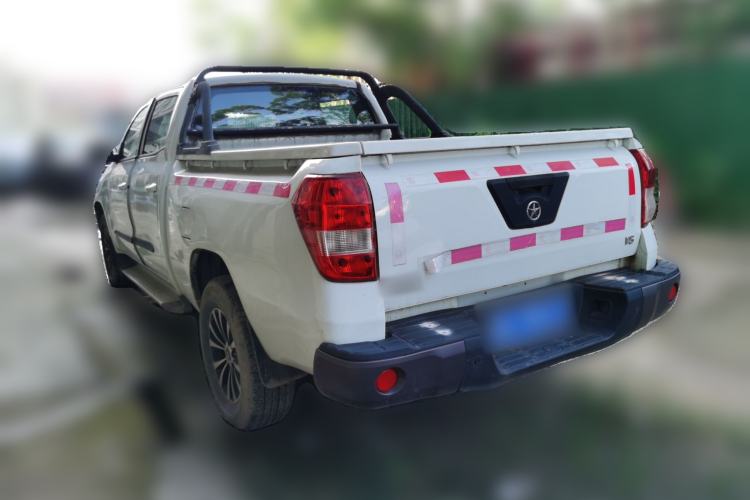 Used Dayun Pickup 2020 2.0T Diesel 4x4 Manual Elite Version Long Wheelbase 4F20TC Rear Left 45 Deg