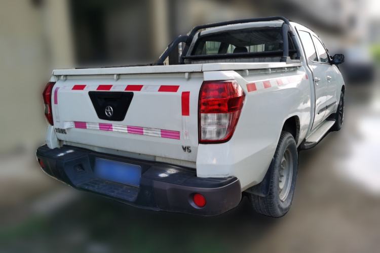Used Dayun Pickup 2020 2.0T Diesel 4x4 Manual Elite Version Long Wheelbase 4F20TC Rear Right 45 Deg
