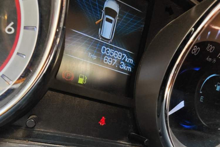 Used Dayun Pickup 2020 2.0T Diesel Two-Wheel Drive Manual Elite Version Long Wheelbase 4F20TC Odometer Close Up