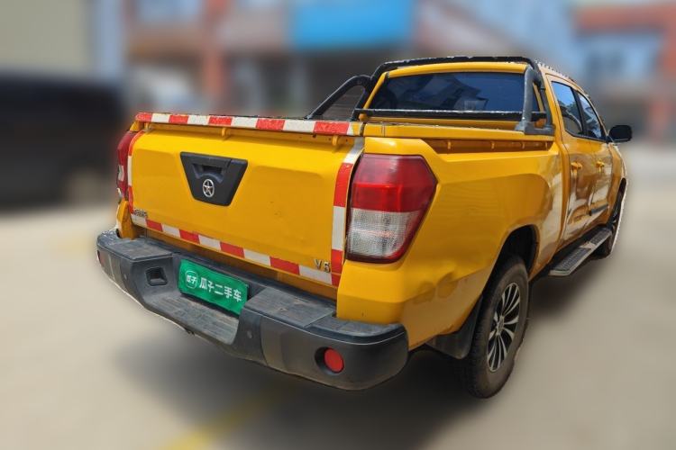 Used Dayun Pickup 2020 2.0T Diesel Two-Wheel Drive Manual Elite Version Long Wheelbase 4F20TC Rear Right 45 Deg