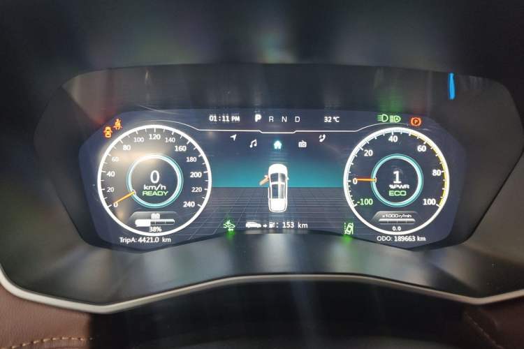 Used Dayun Yuanzhi M1 2020 VIP Edition Instrument Cluster