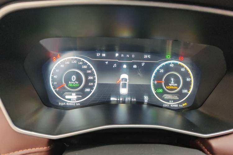 Used Dayun Yuanzhi M1 2021 7-Seater 405 Xiangying Edition Instrument Cluster