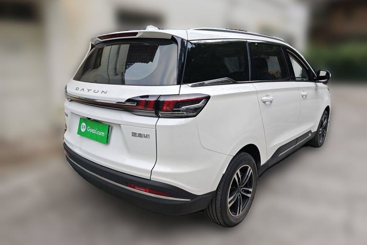 Used Dayun Yuanzhi M1 2021 7-Seater 405 Xiangying Edition Rear Right 45 Deg