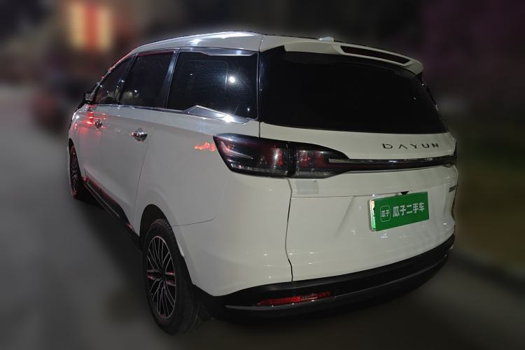 Used Dayun Yuanzhi M1 2022 5-Seater 450 Elite Edition Rear Left 45 Deg