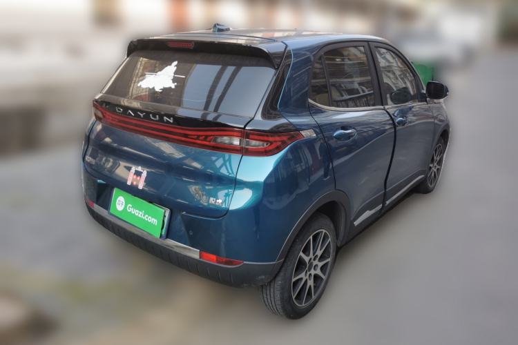 Used Dayun Yuehu 2021 32.85 kWh Two-Wheel-Drive Sprite Version Rear Right 45 Deg