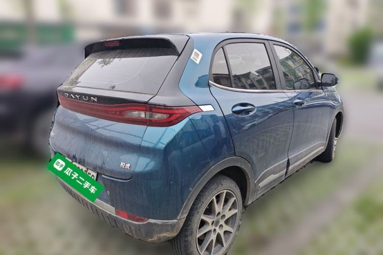 Used Dayun Yuehu 2021 32.85 kWh Two-Wheel-Drive Sprite Version Rear Right 45 Deg