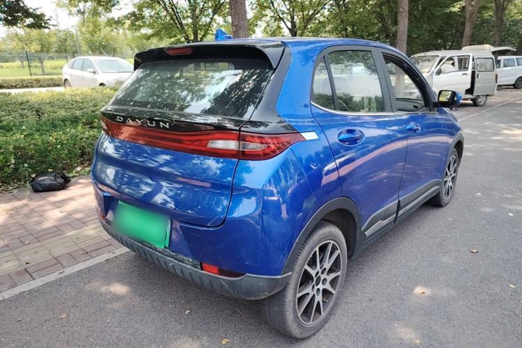 Used Dayun Yuehu 2021 32.85 kWh Two-Wheel-Drive Sprite Version Rear Right 45 Deg