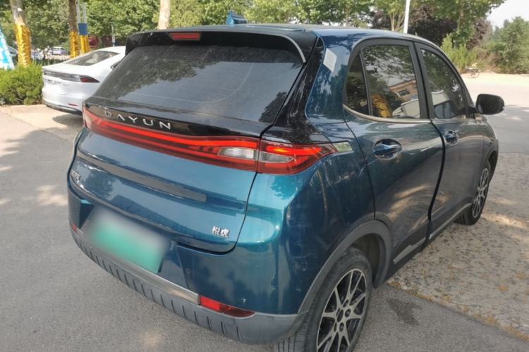 Used Dayun Yuehu 2021 32.85 kWh Two-Wheel-Drive Sprite Version Rear Right 45 Deg