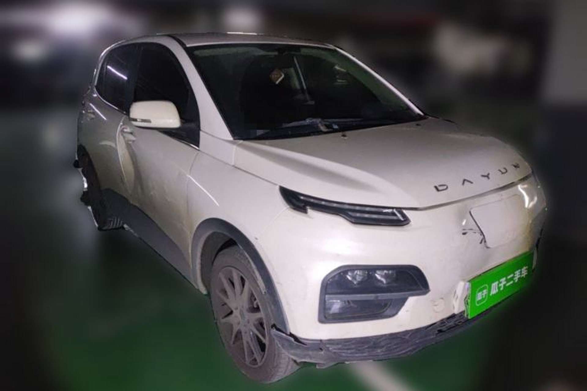 Used Dayun Yuehu 2021 Revised Version 32.85 kWh Two-Wheel Drive Sprite Edition Front Right 45 Deg
