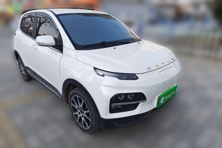 Used Dayun Yuehu 2021 32.85 kWh Two-Wheel-Drive Sprite Version Front Right 45 Deg