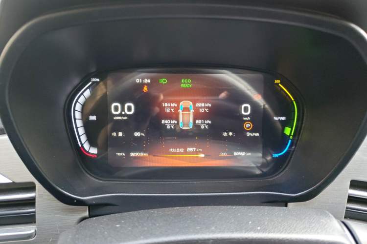 Used Dayun Yuehu 2021 32.85 kWh Two-Wheel-Drive Sprite Version Instrument Cluster