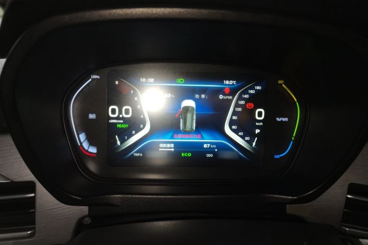 Used Dayun Yuehu 2021 32.85 kWh Two-Wheel-Drive Sprite Version Instrument Cluster