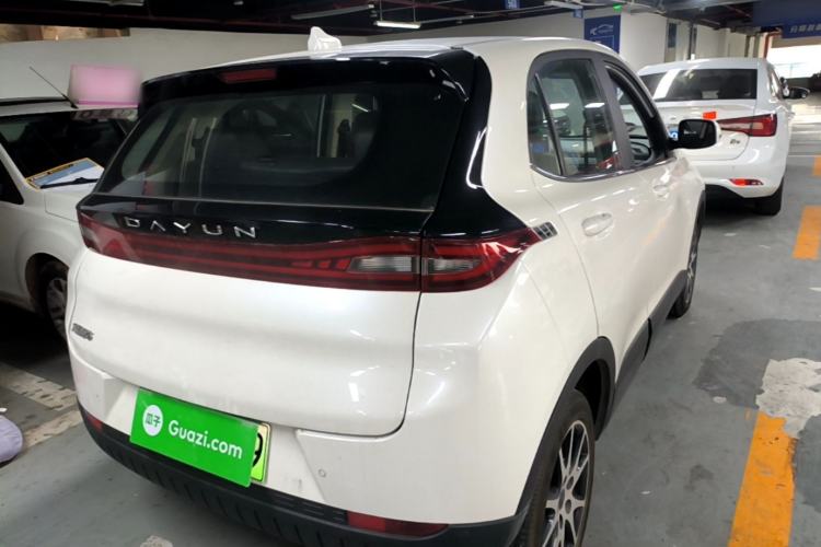 Used Dayun Yuehu 2021 32.85 kWh Two-Wheel-Drive Sprite Version Rear Right 45 Deg
