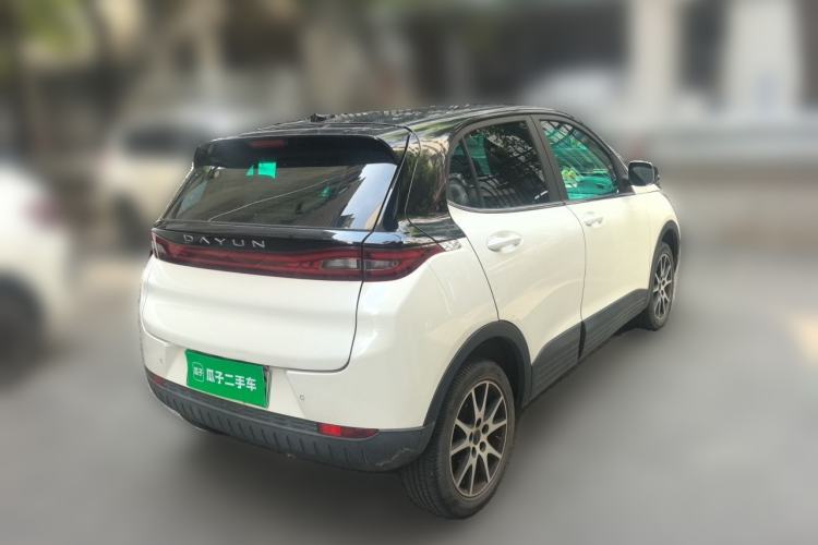 Used Dayun Yuehu 2021 32.85 kWh Two-Wheel-Drive Sprite Version Rear Right 45 Deg