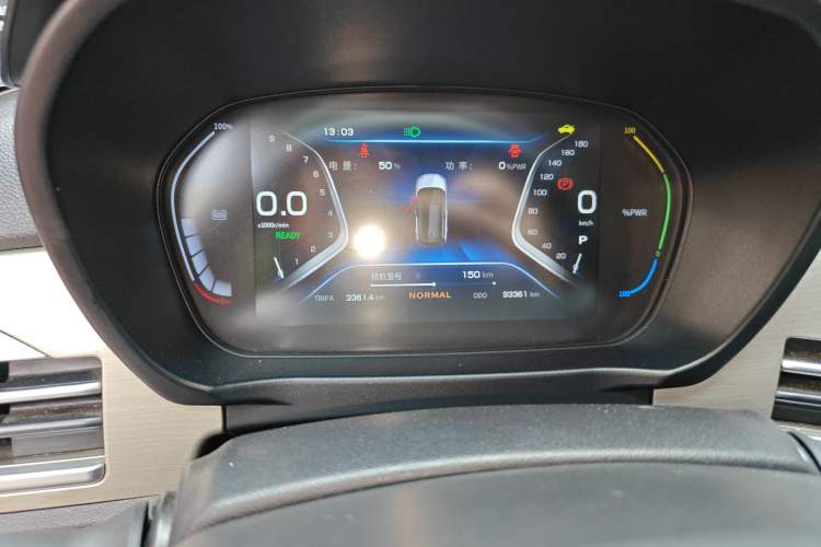 Used Dayun Yuehu 2021 32.85 kWh Two-Wheel-Drive Sprite Version Instrument Cluster
