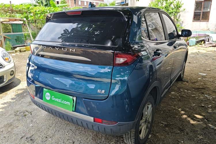 Used Dayun Yuehu 2022 30.66 kWh Two-Wheel Drive Standard Version Rear Right 45 Deg