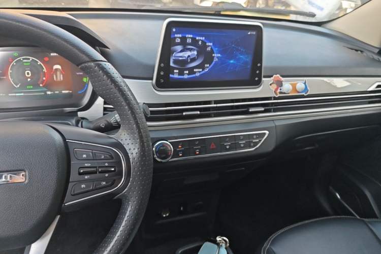 Used Dayun Yuehu 2022 Revised Version 30.66 kWh Two-Wheel Drive Luxury Edition Center Console