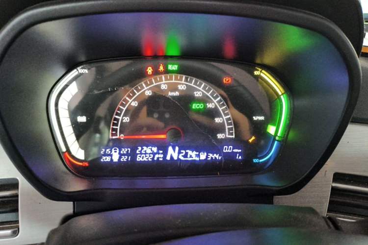 Used Dayun Yuehu 2022 30.66 kWh Two-Wheel Drive Standard Version Instrument Cluster