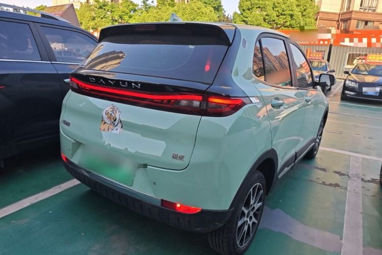 Used Dayun Yuehu 2022 Revised Version 30.66 kWh Two-Wheel Drive Luxury Edition Rear Right 45 Deg