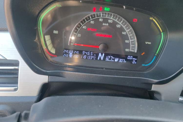 Used Dayun Yuehu 2022 30.66 kWh Two-Wheel Drive Standard Version Odometer Close Up