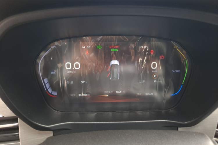 Used Dayun Yuehu 2022 30.66 kWh Two-Wheel Drive VIP Edition Instrument Cluster