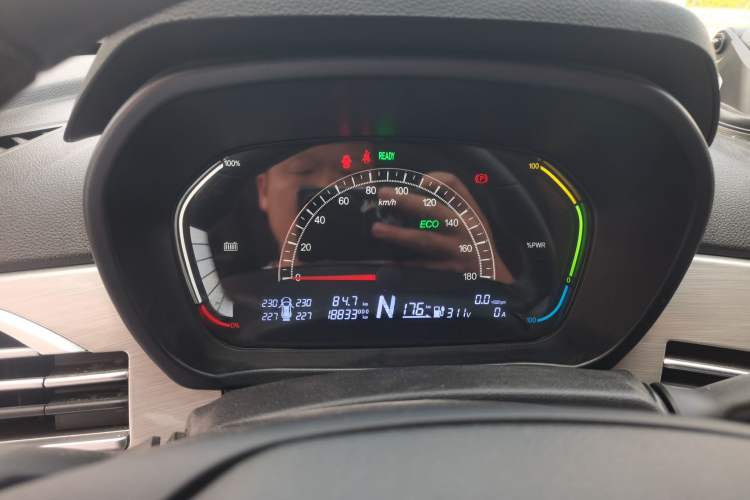 Used Dayun Yuehu 2022 30.66 kWh Two-Wheel Drive Standard Version Instrument Cluster