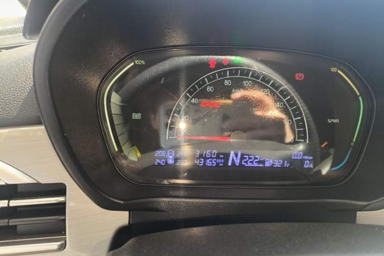 Used Dayun Yuehu 2022 30.66 kWh Two-Wheel Drive Standard Version Instrument Cluster