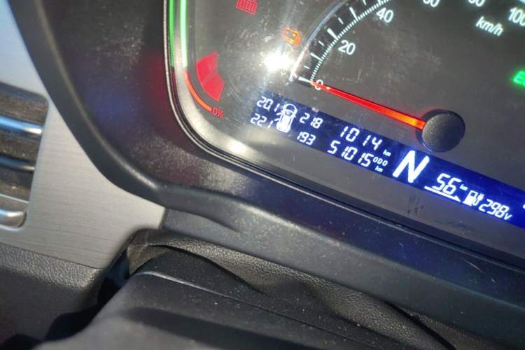 Used Dayun Yuehu 2022 330 Standard Edition Odometer Close Up
