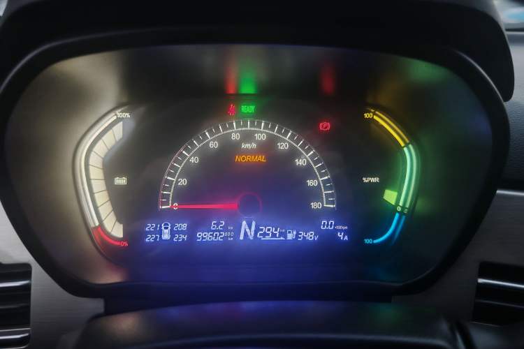 Used Dayun Yuehu 2022 30.66 kWh Two-Wheel Drive Standard Version Odometer Close Up
