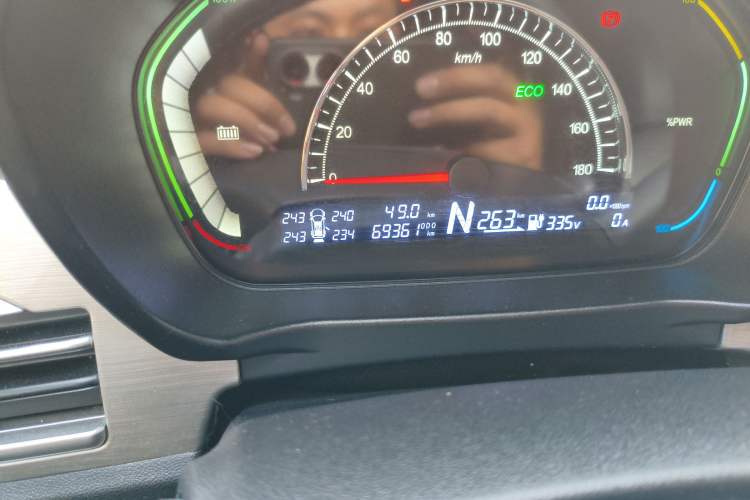 Used Dayun Yuehu 2023 300 Standard Edition Odometer Close Up