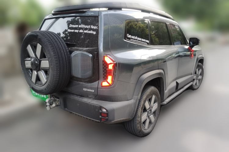 Used Deepal G318 2024 Four-Wheel-Drive Air Suspension Model Rear Right 45 Deg