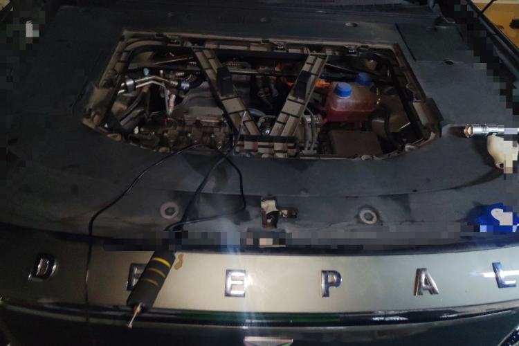 Used Deepal G318 2024 Four-Wheel-Drive Air Suspension Model Engine Bay