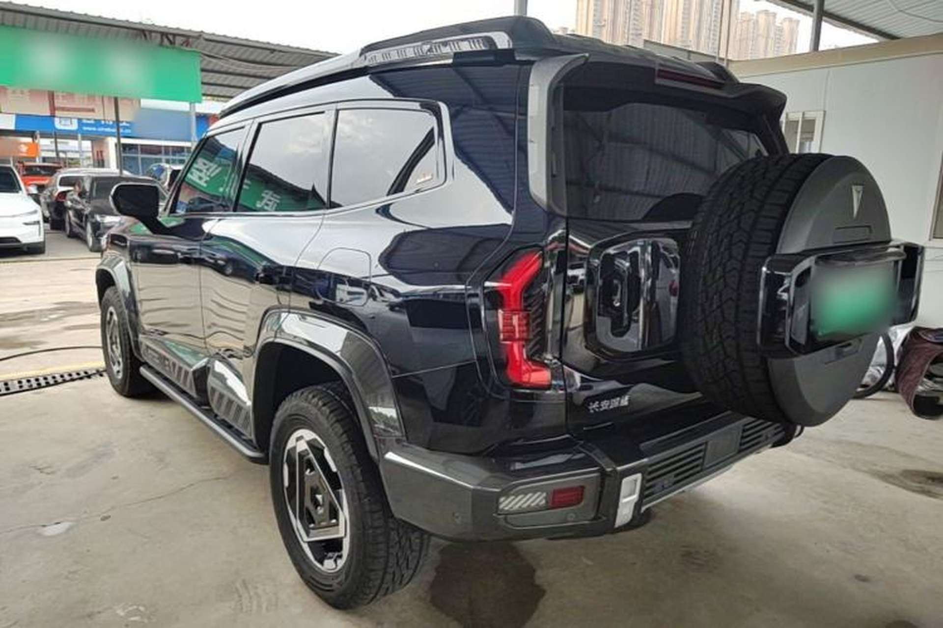 Used Deepal G318 2025 Worry-Free Adventure Edition Four-Wheel Drive Secret Realm Version Rear Left 45 Deg