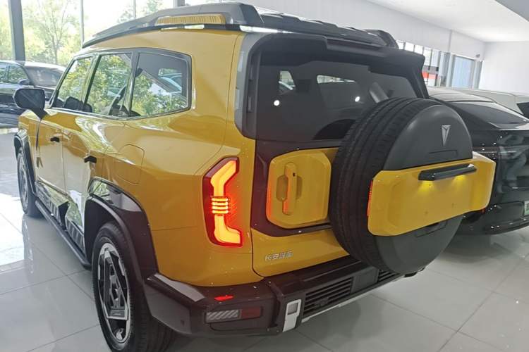 Used Deepal G318 2025 Worry-Free Adventure Edition Four-Wheel Drive Secret Realm Version Rear Left 45 Deg