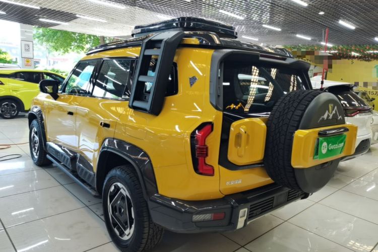 Used Deepal G318 2025 Worry-Free Cross-Country Edition Four-Wheel Drive Distant Mountains Version Rear Left 45 Deg