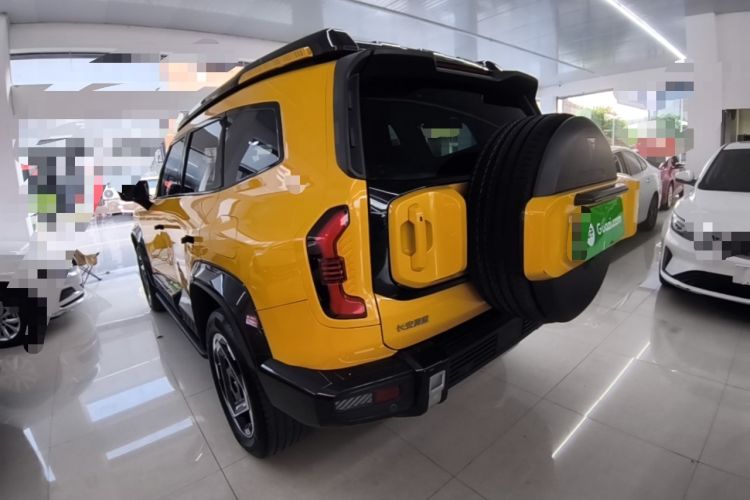 Used Deepal G318 2025 Worry-Free Adventure Edition Four-Wheel Drive Secret Realm Version Rear Left 45 Deg